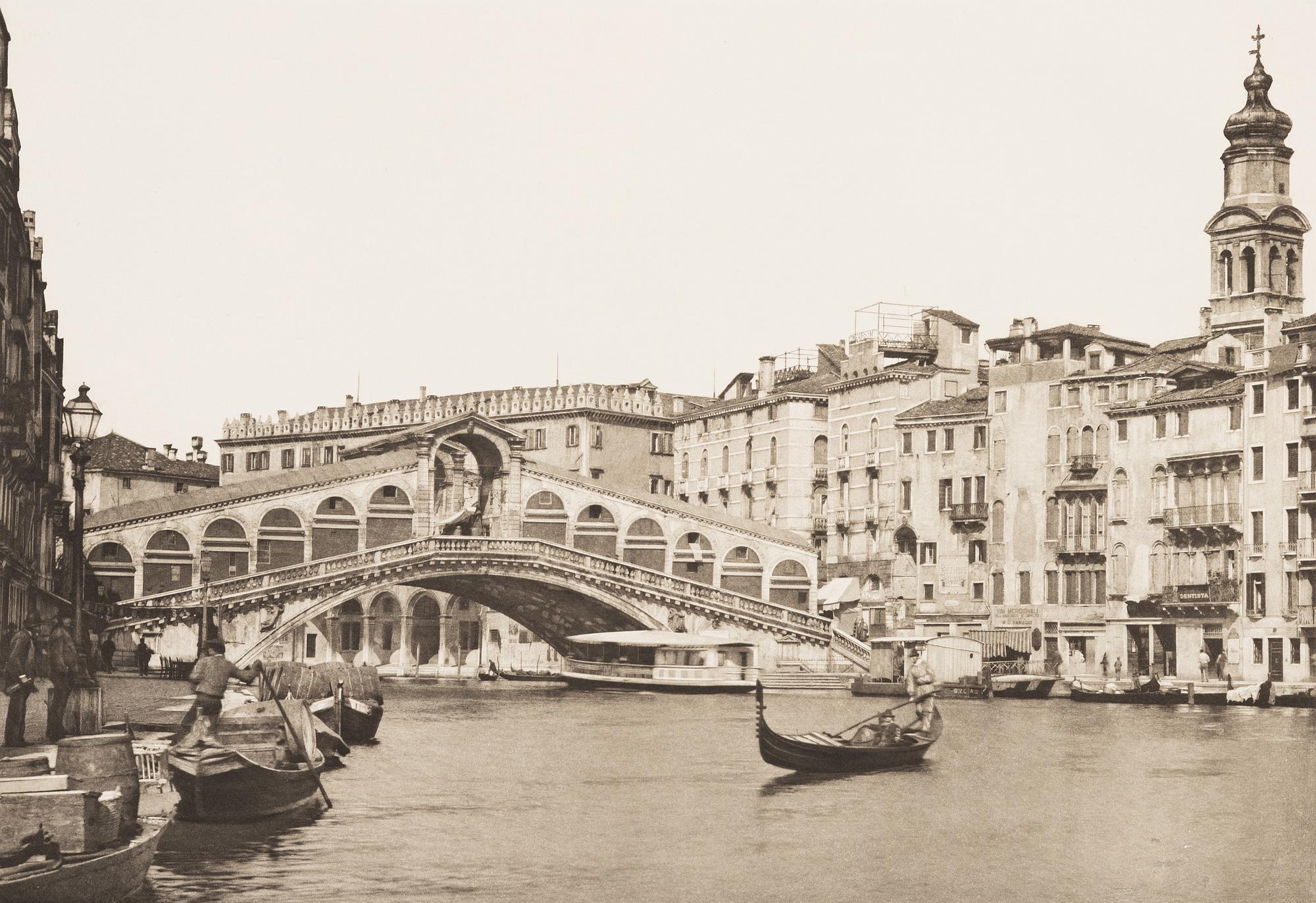 Photogravure plates from Venice.