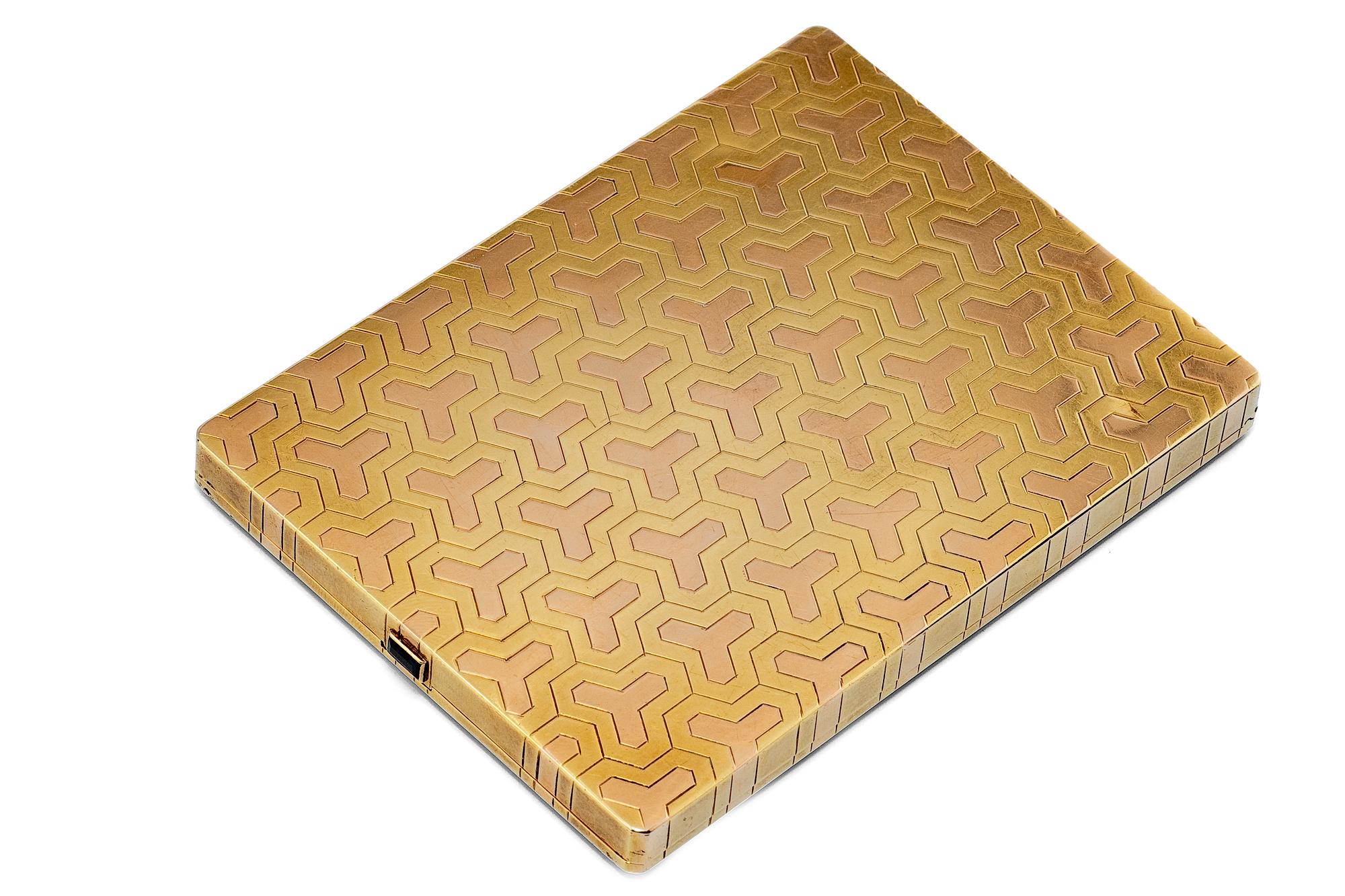 CIGARETTETUI / Cartier.