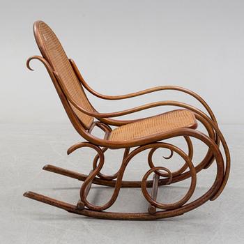 A first half of the 20th century Thonet rocking chair.