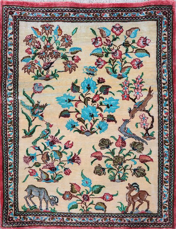 MATTA old silke Ghom. 76x58 cm.