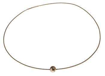 HALSBAND, guld, Lantz, 1900/2000-tal.