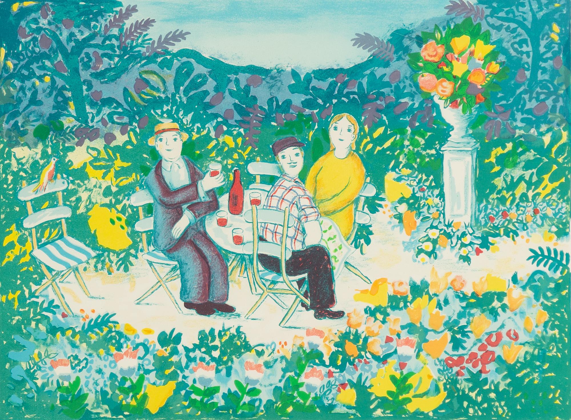 Lennart Jirlow, "Trädgårdspaus".