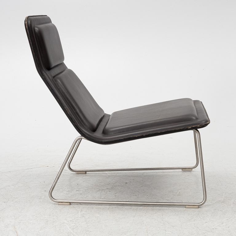 Jasper Morrison, An armchair, "Low and Pad", Cappelini, Italy.