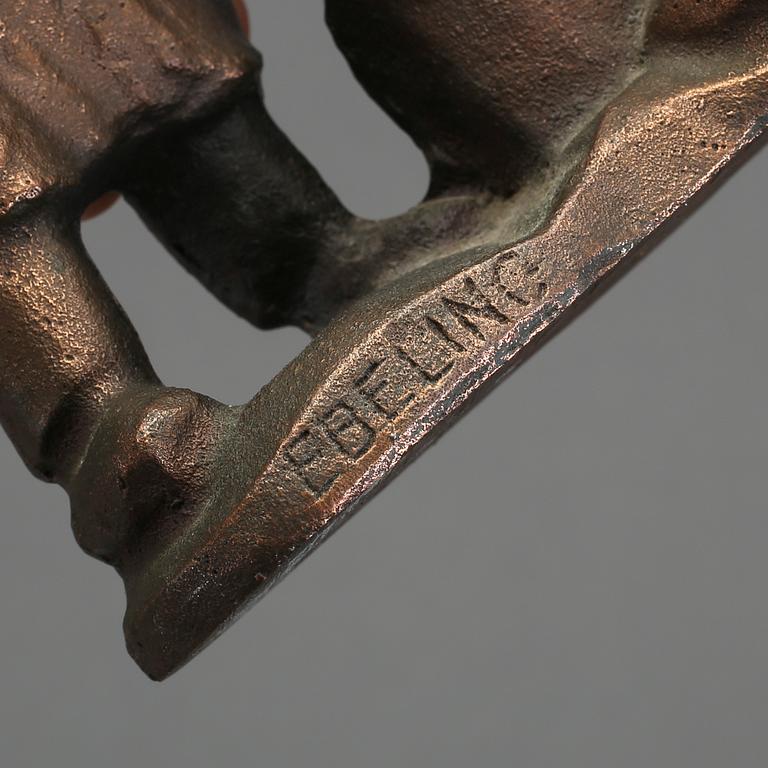 SKULPTUR, brons, Allan Ebeling, signerad.