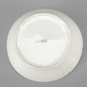 KOPP med FAT, porslin. Kungl Dansk, 1700-tal.