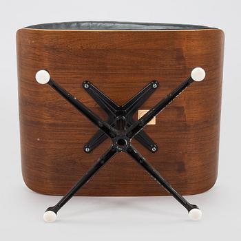 Charles and Ray Eames, a 1960s 'Lounge chair' and stool for Herman Miller.