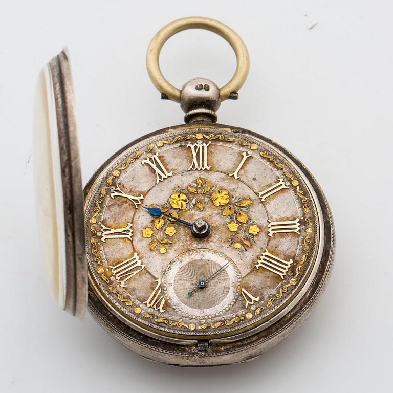 WILLIAM KNEESHAW PICKERING, pocket watch, 52 mm,