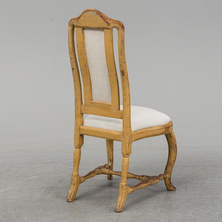 A mid 18th Century rococo chair.