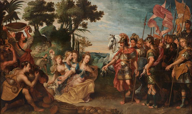 Matthijs Voet Attributed to, King David and Abigail.