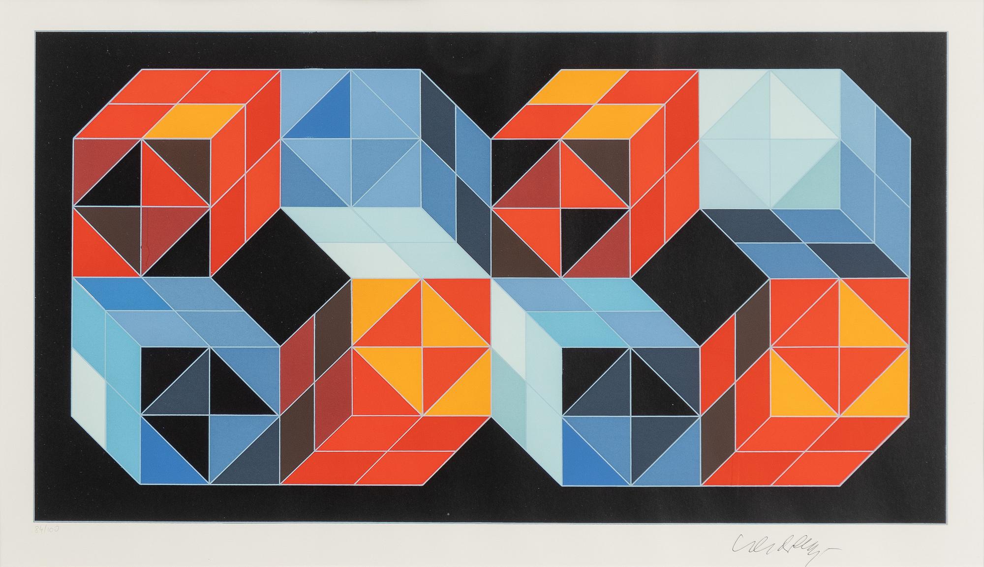 Victor Vasarely, Utan titel.