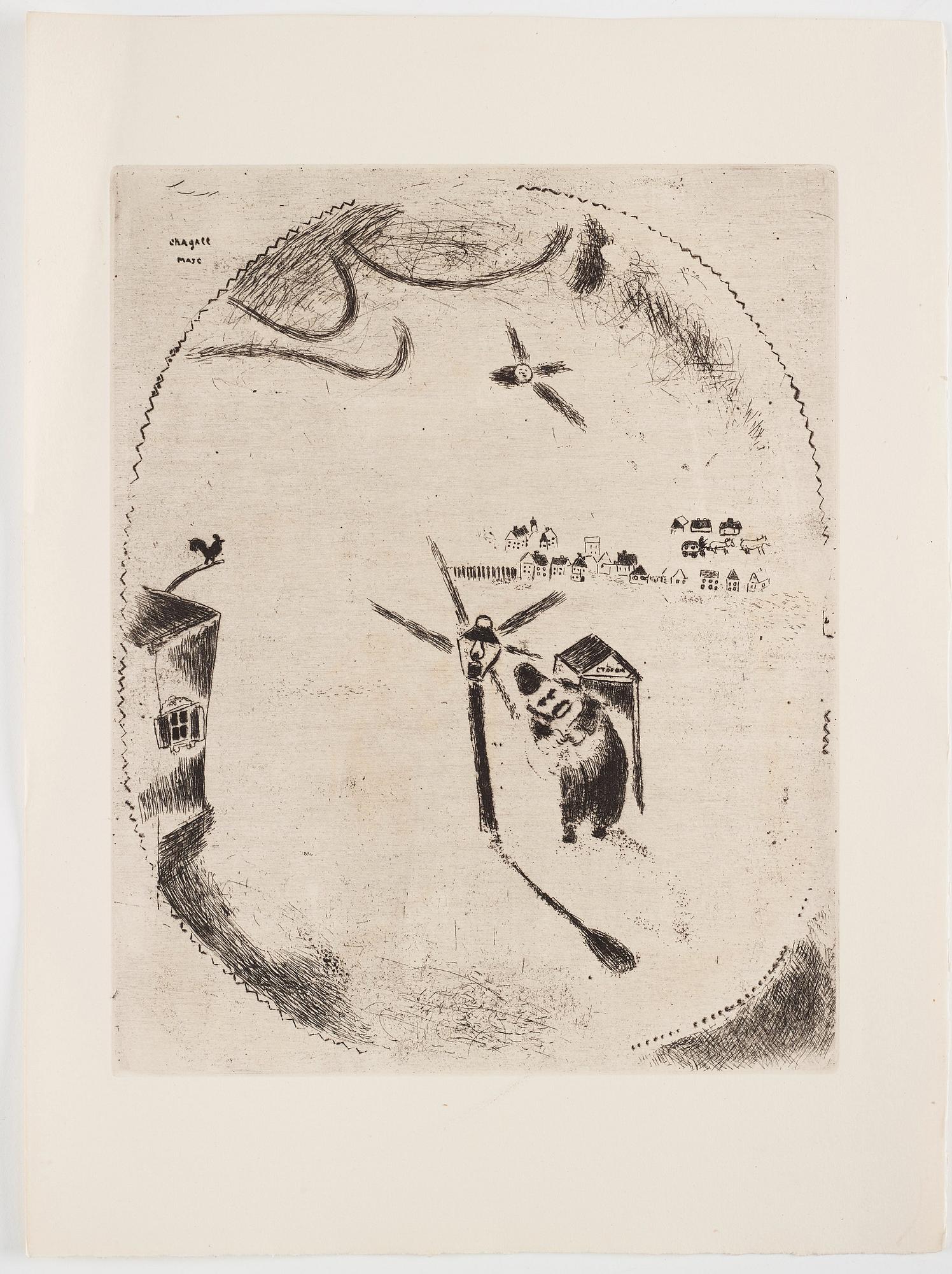 MARC CHAGALL, 71 st etsningar ur upplagan om 285 exemplar på Arches/MBM/J. Perrigot-papper, 1923-1948.