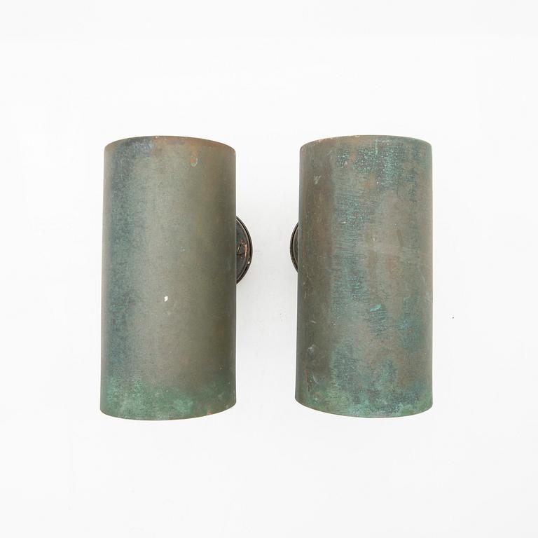 Hans-Agne Jakobsson, wall lamps, a pair, "C627", Markaryd, 1950s.