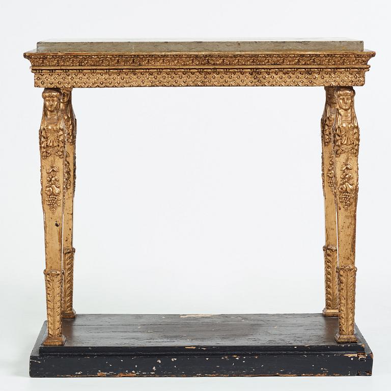 KONSOLBORD, omkring år 1800, Sengustavianskt.
