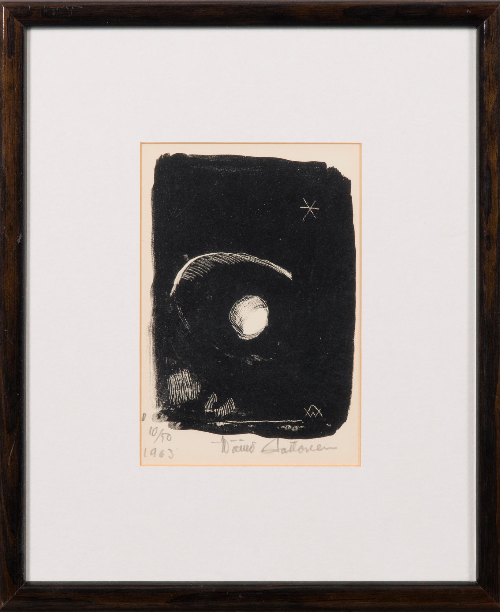 WÄINÖ AALTONEN, litografi, signerad och daterad 1963, numrerad 10/50.