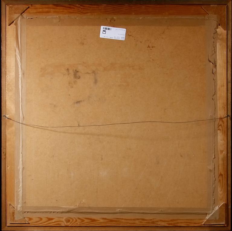 WIKSTRÖM, STURE. Olja på pannå, sign.