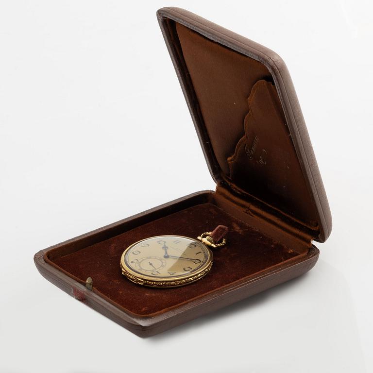 Longines, "E.Somazzi Lugano", dress pocket watch, 45 mm.