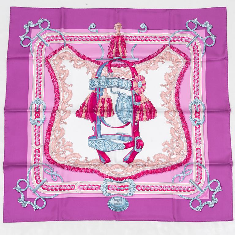 Hermès, scarf, "Bride de Cour".