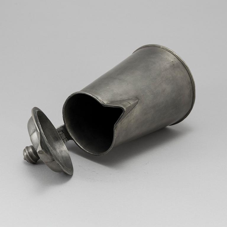 STOP, tenn, otydliga stämplar, 1800-tal.