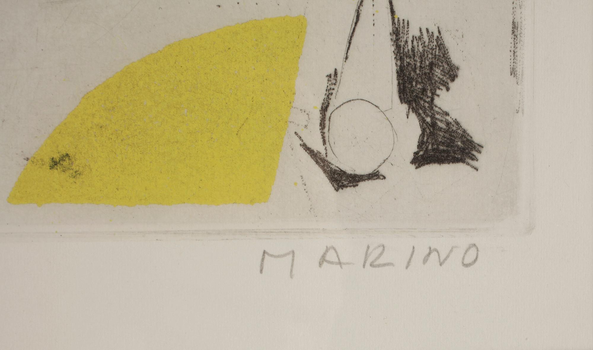 MARINO MARINI, Färgetsning, signerad och numrerad VI/XXV.