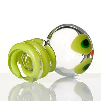 Frida Fjellman, Sculpture, "What's Up? Nothing Much", Kosta Boda, lim. ed 100.