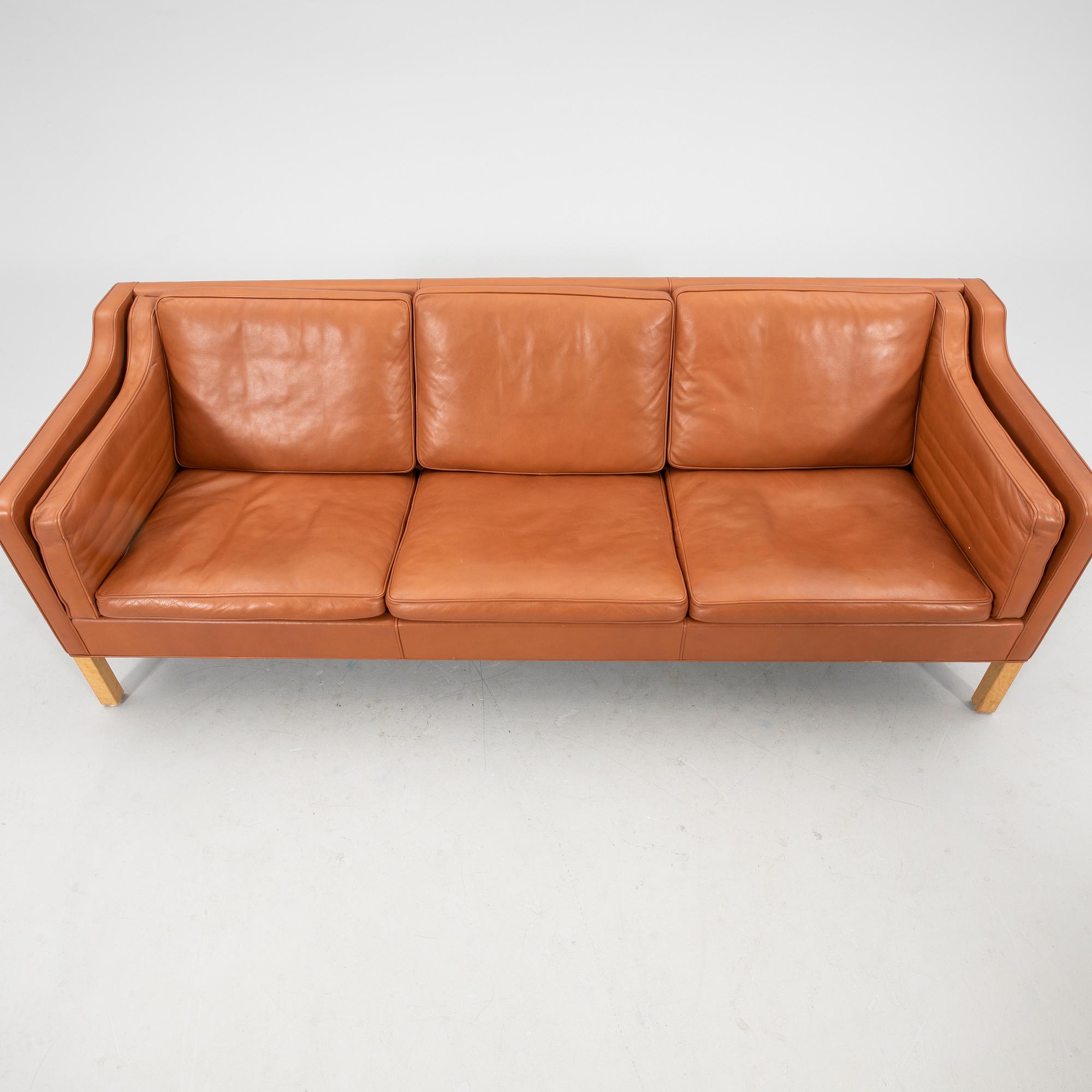 Börge Mogensen, soffa 2213, Fredricia Stolefabrik sent 1900-tal/2000-tal.