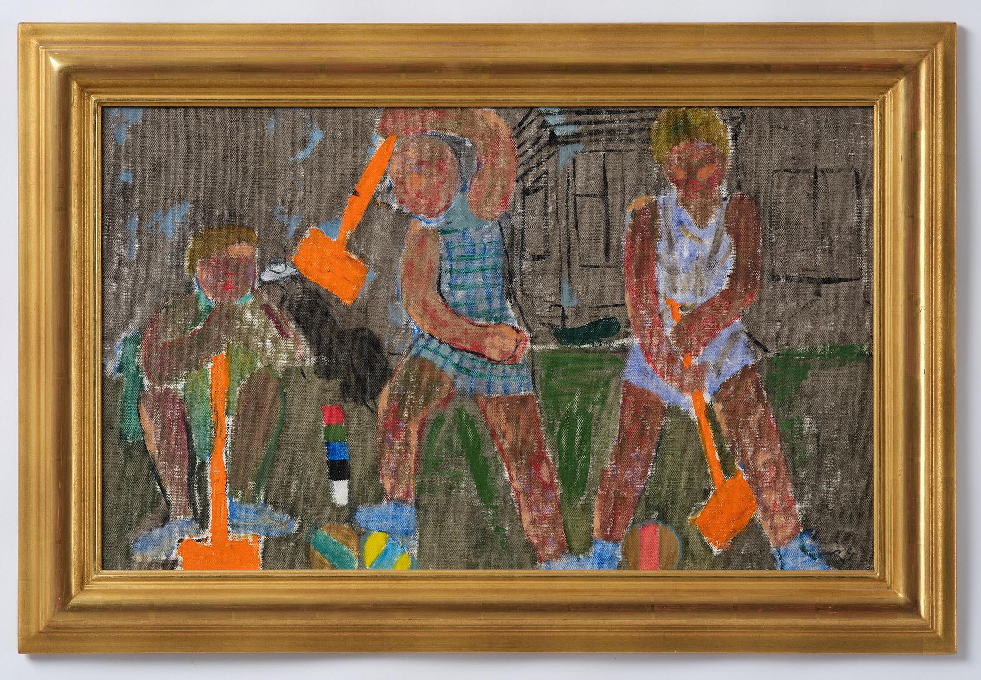 Ragnar Sandberg, "Krocketspelarna".