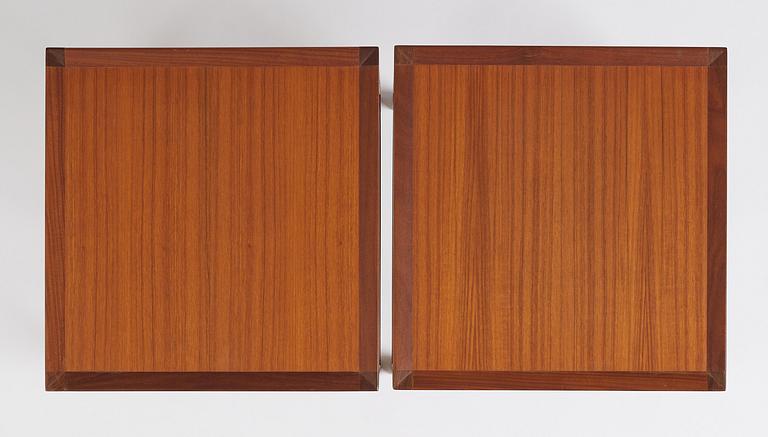 Nordiska Kompaniet, a sideboard with tables and a serving trolley, Sweden 1950s.