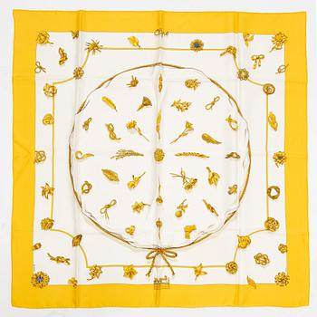 Hermès, a silk scarf 'Clips'.