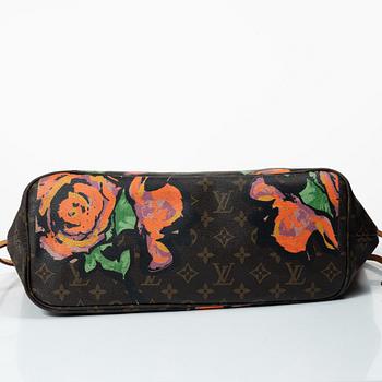 Stephen Sprouse for Louis Vuitton, 'Neverfull Roses' bag, 2009.
