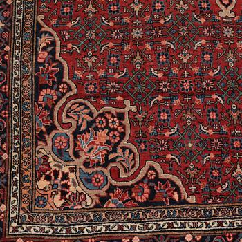 A Bidjar rug, old, 223 x 142 cm.