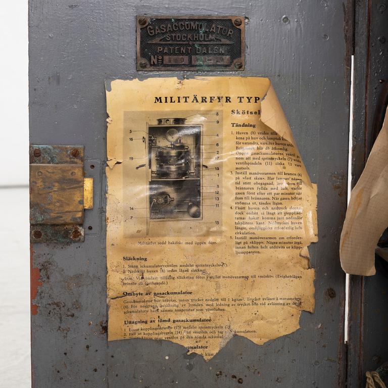 Militärfyr, Typ A, AGA, 1900-tal.