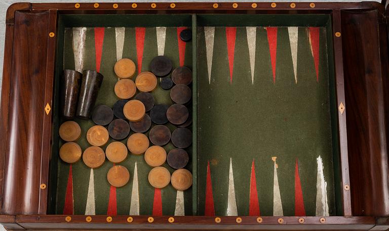 SPELBORD, 1800-talets mitt.