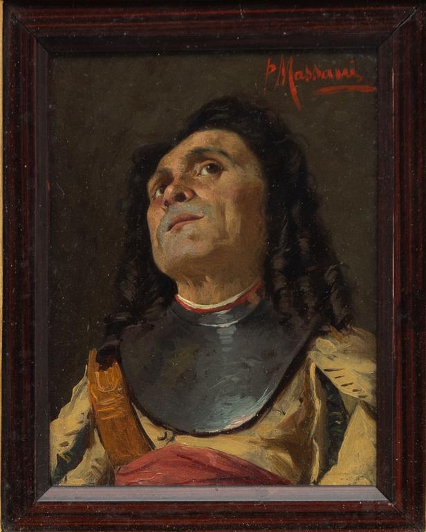 Pompeo Massani, Man with a gorget.