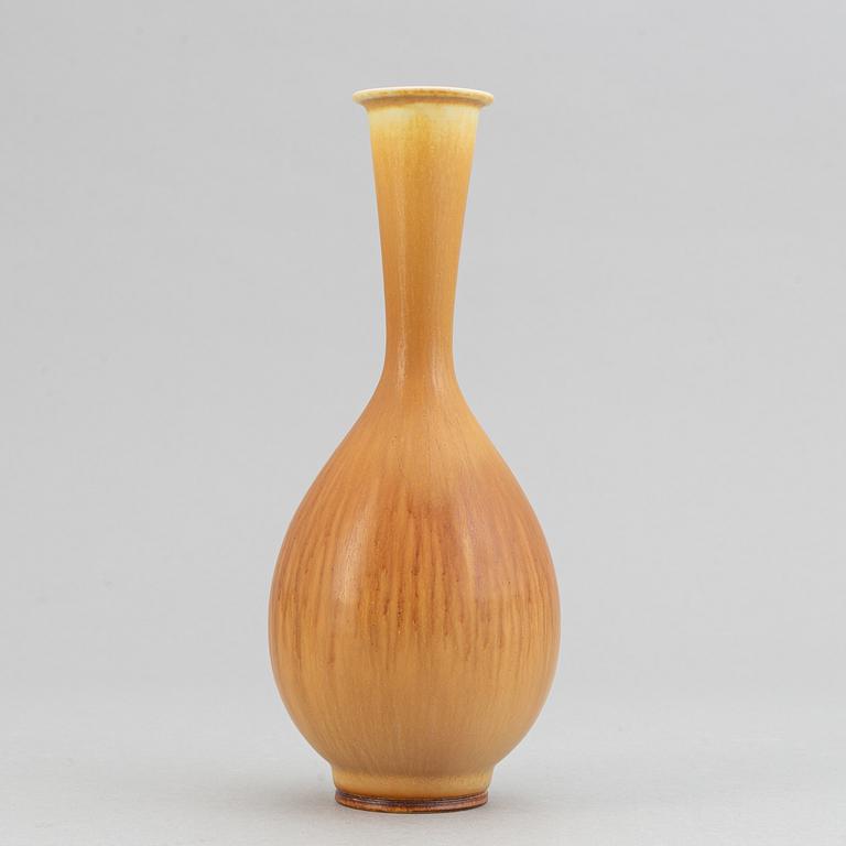 Berndt Friberg, a stoneware vase, Gustavsberg studio, Sweden 1962.