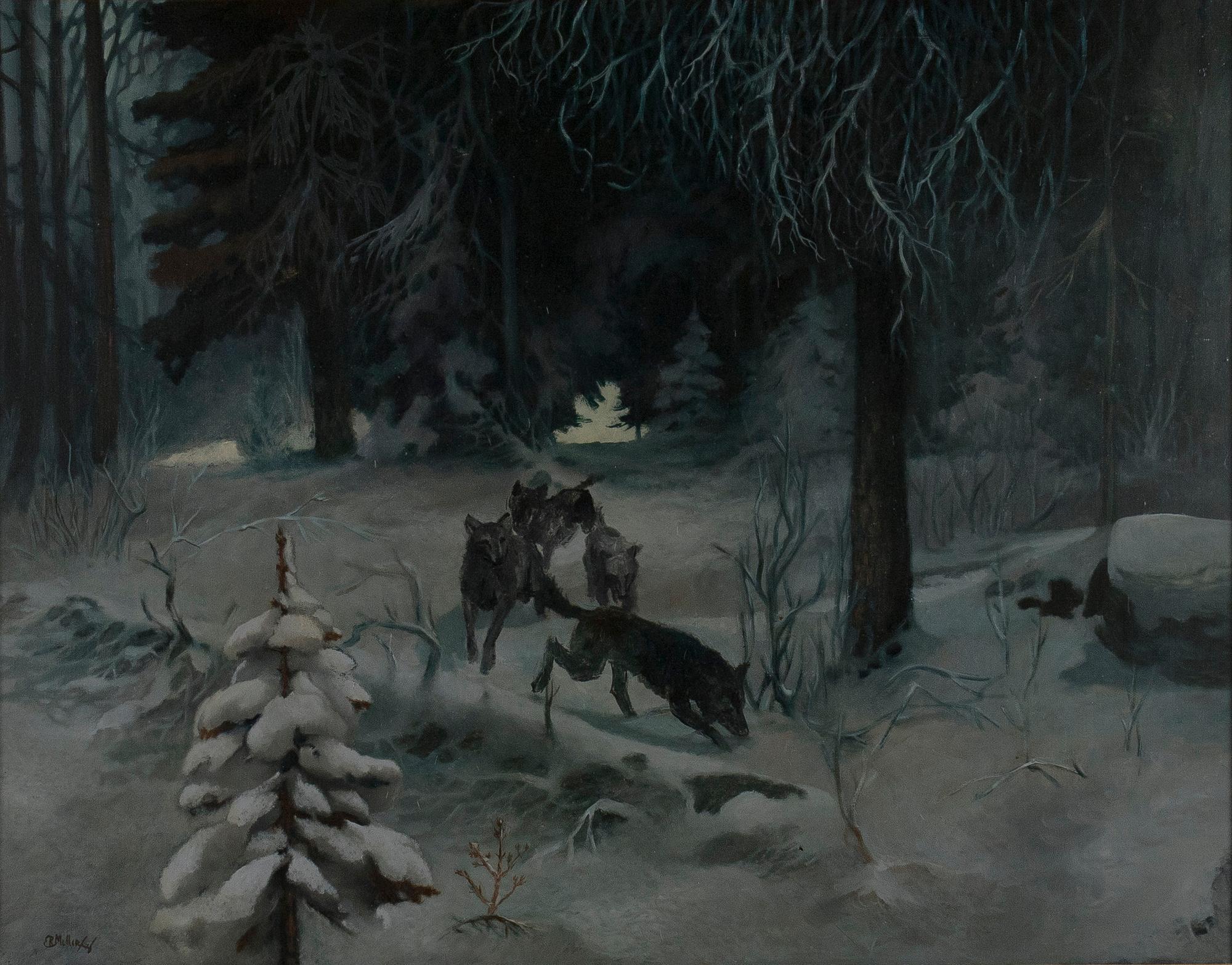 Reijo Meller, Susia metsässä.