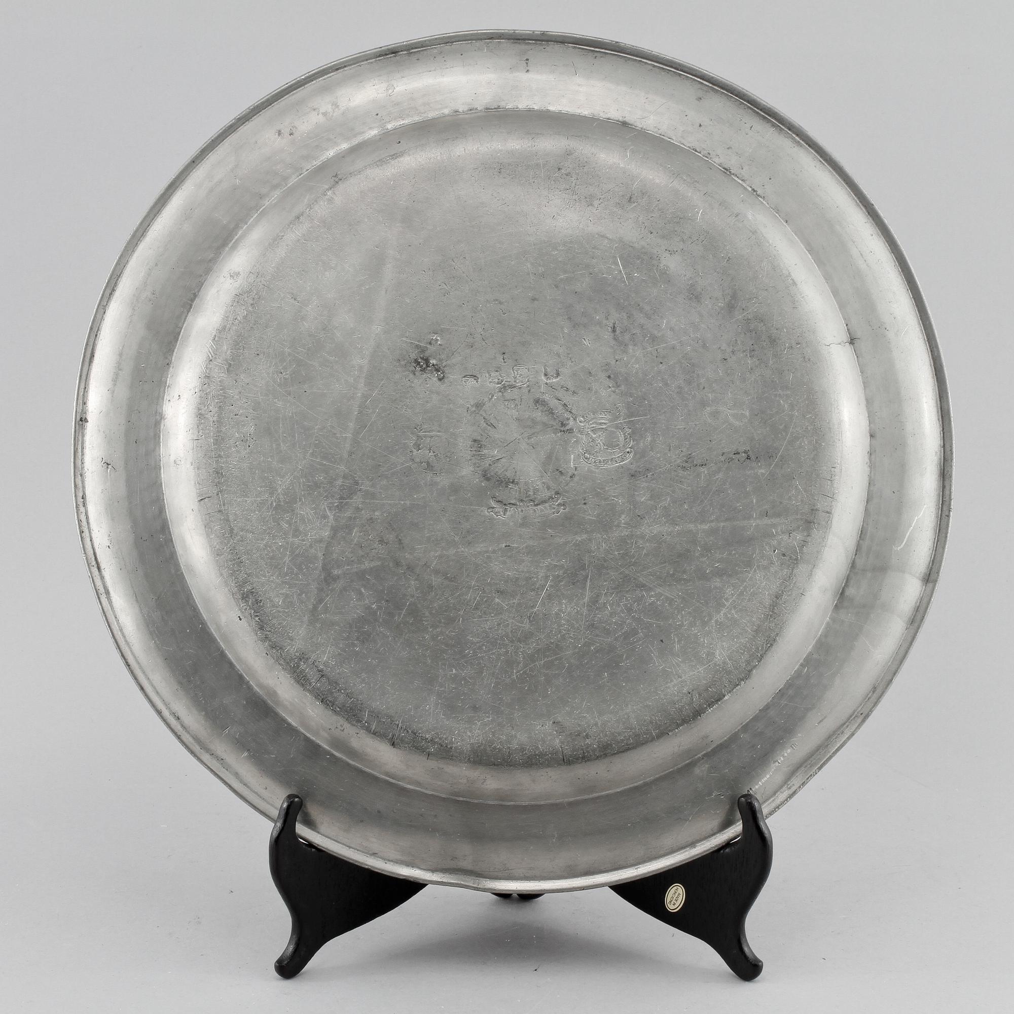 FAT, tenn, Stockholm, 1700-tal.