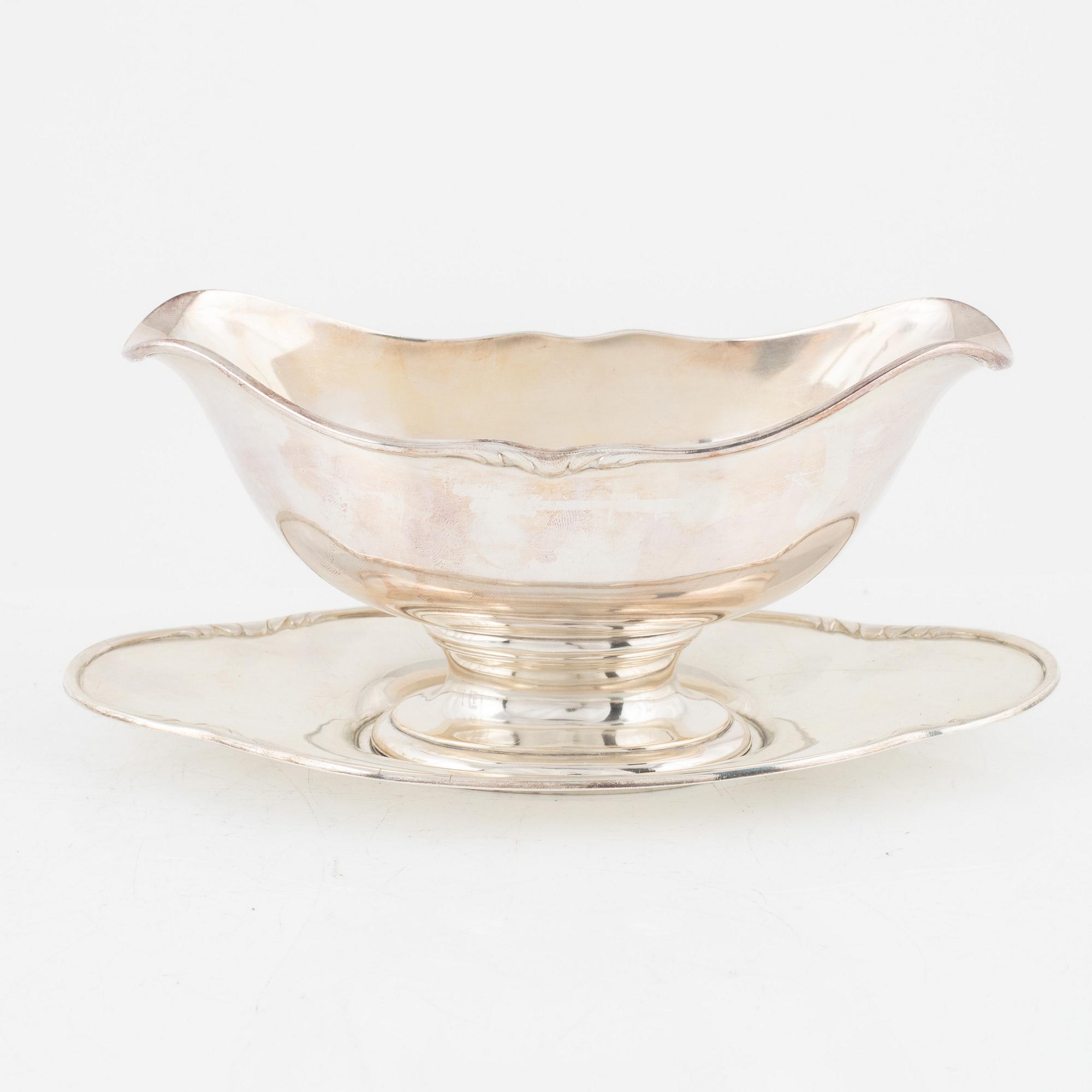 W.A. Bolin, a silver bowl, Stockholm 1930.