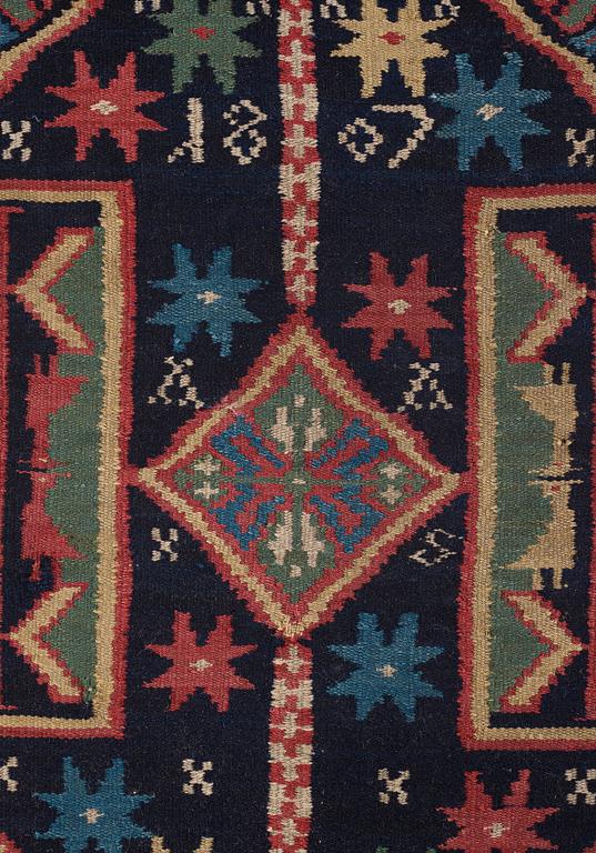 Åkdyna, rölakan, ca 106 x 44 cm, Skåne 1807, sannolikt Skytts härad.