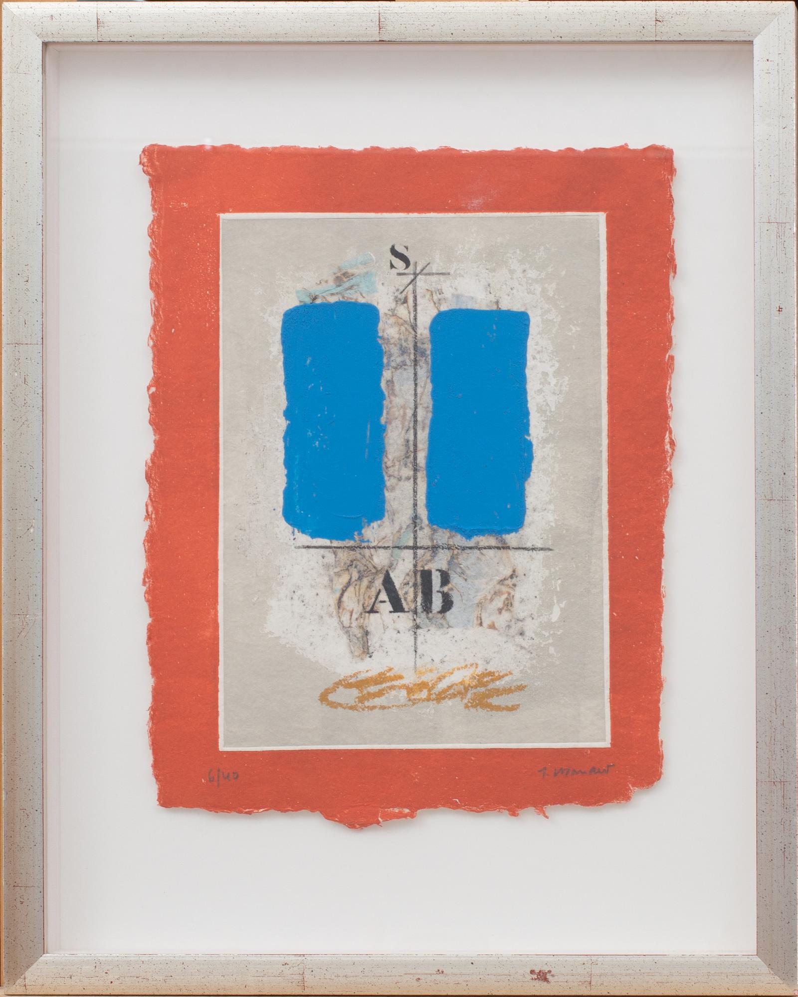 JAMES COIGNARD, carborundumgravyr, signerad och numrerad 6/40.