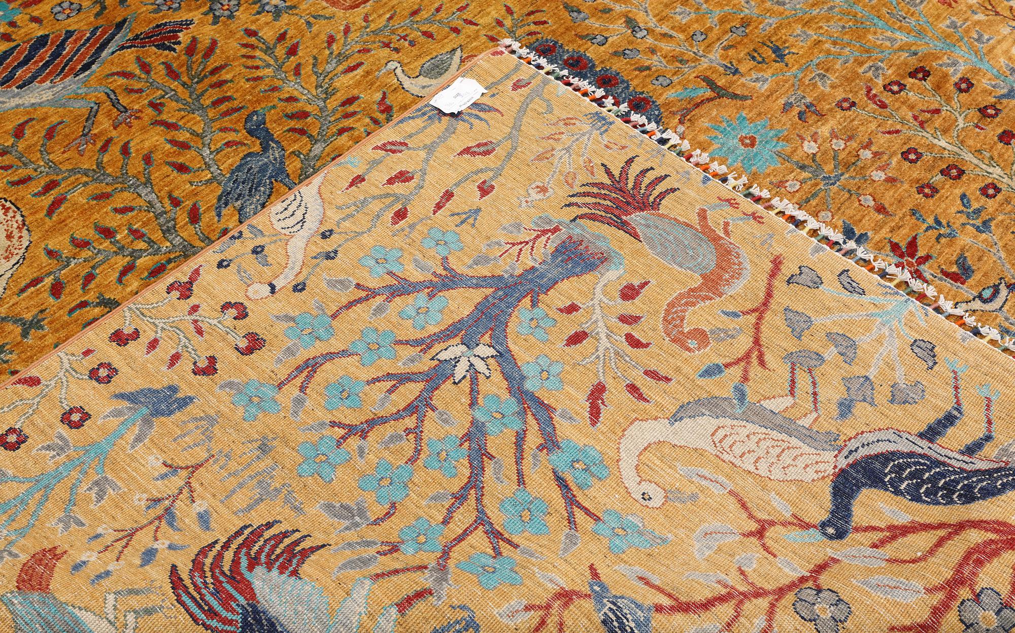 A carpet, Ziegler design, approx. 302 x 248 cm.
