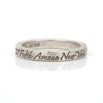 RING, sterlingsilver, Tiffany & Co, USA.