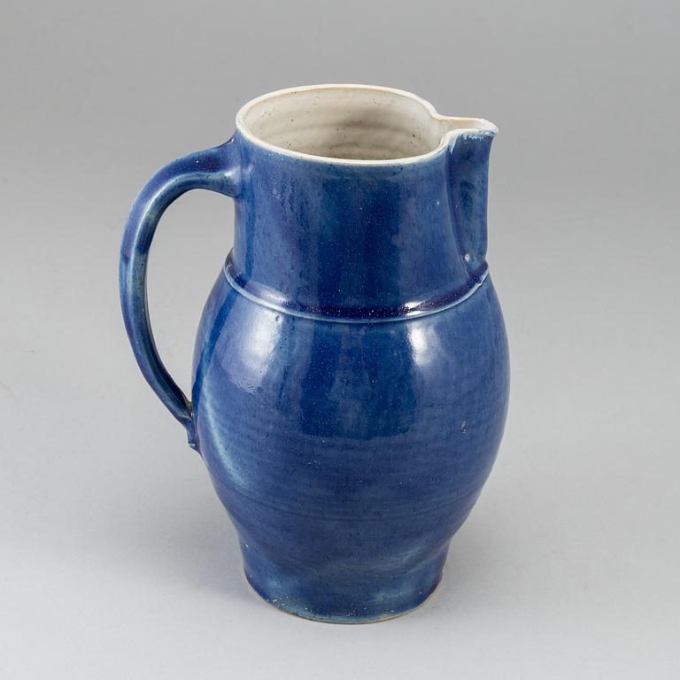 INGRID ABENIUS (TRILLER), a stoneware jug for Otto Lindig, Keramische Werkstatt Dornburg, circa 1932.