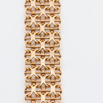 BRACELET 18K gold, Stockholm 1988.