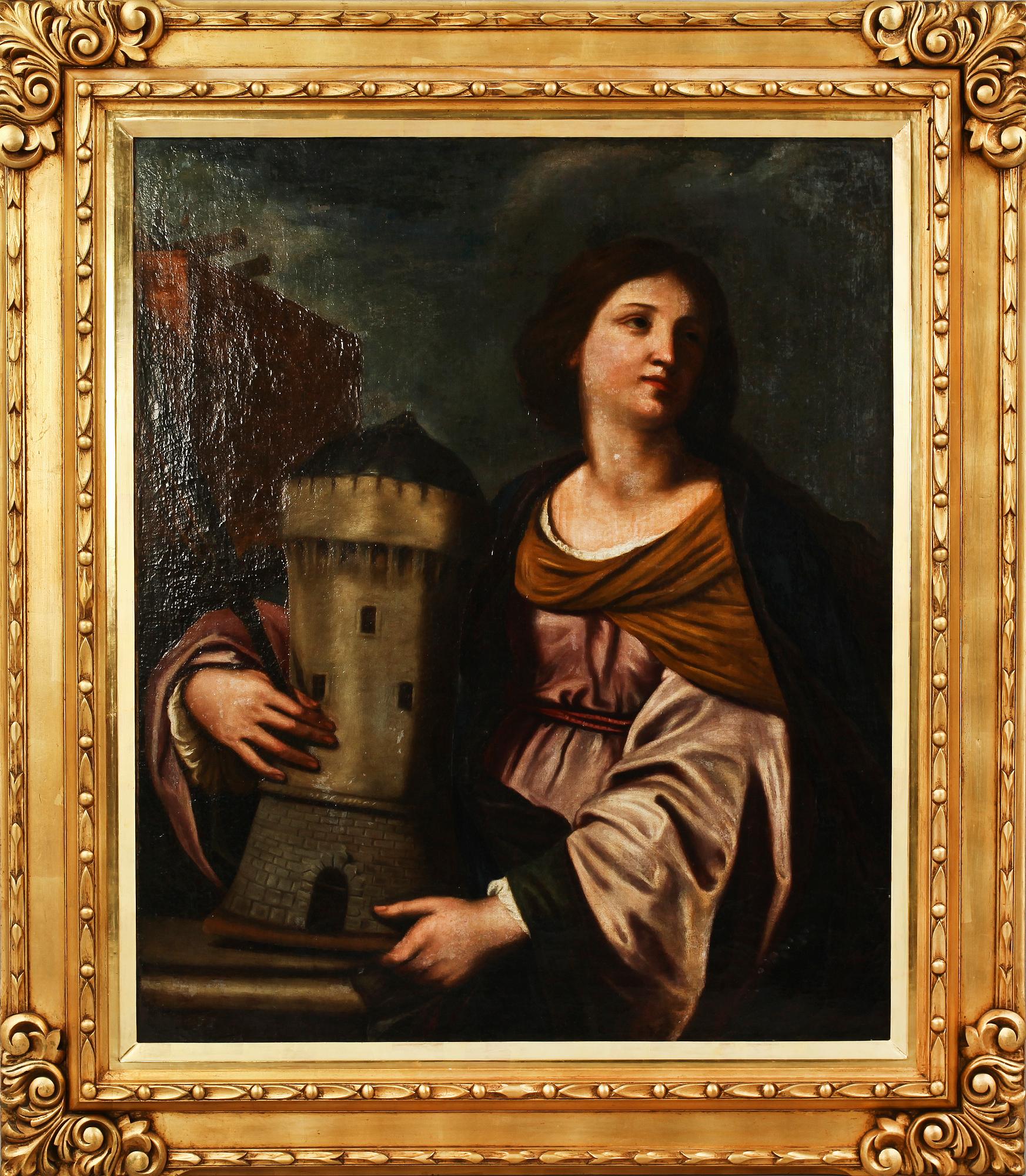 CARLO DOLCI, efter, olja på duk, 1800-tal.