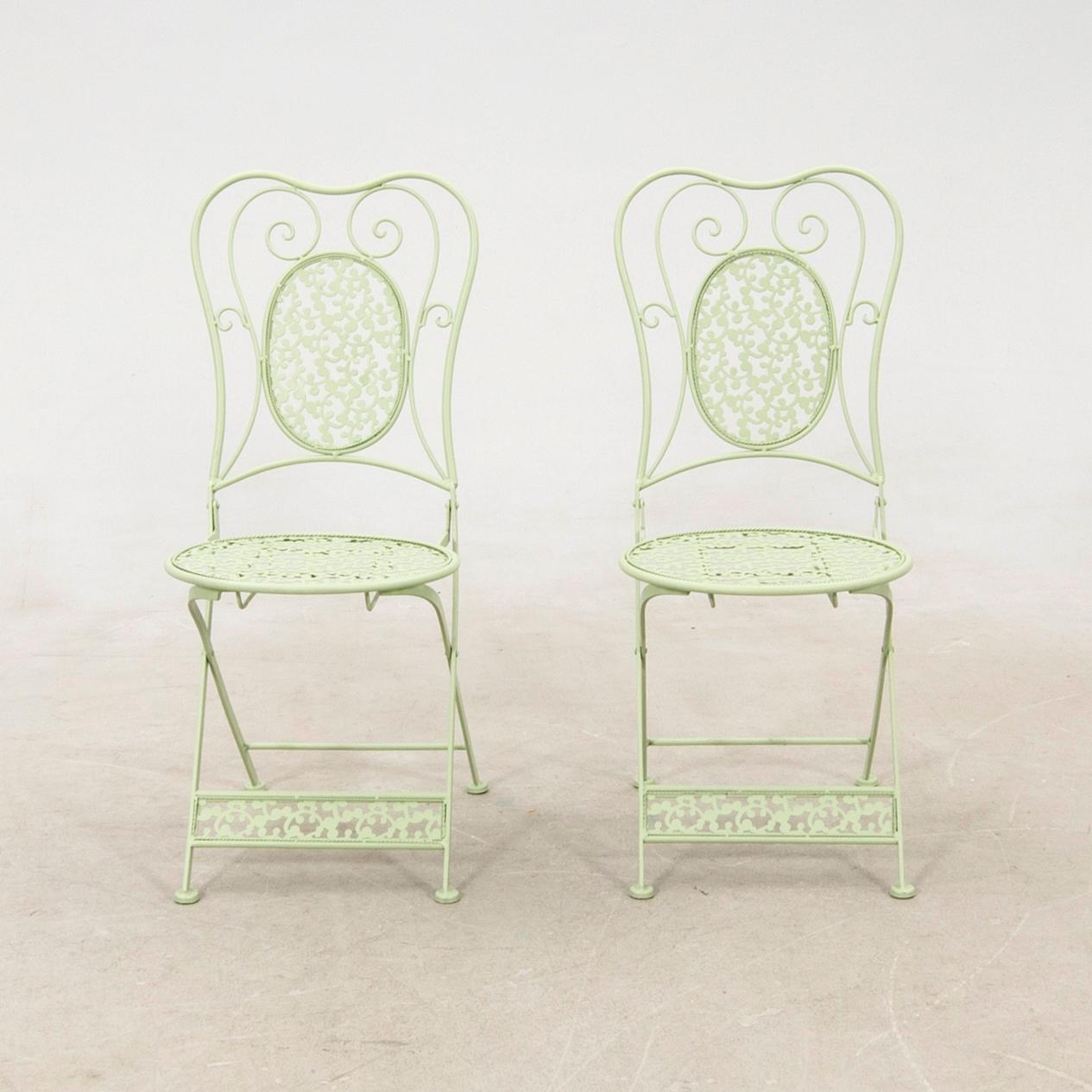 Garden set, 3 pieces, late 20th century.