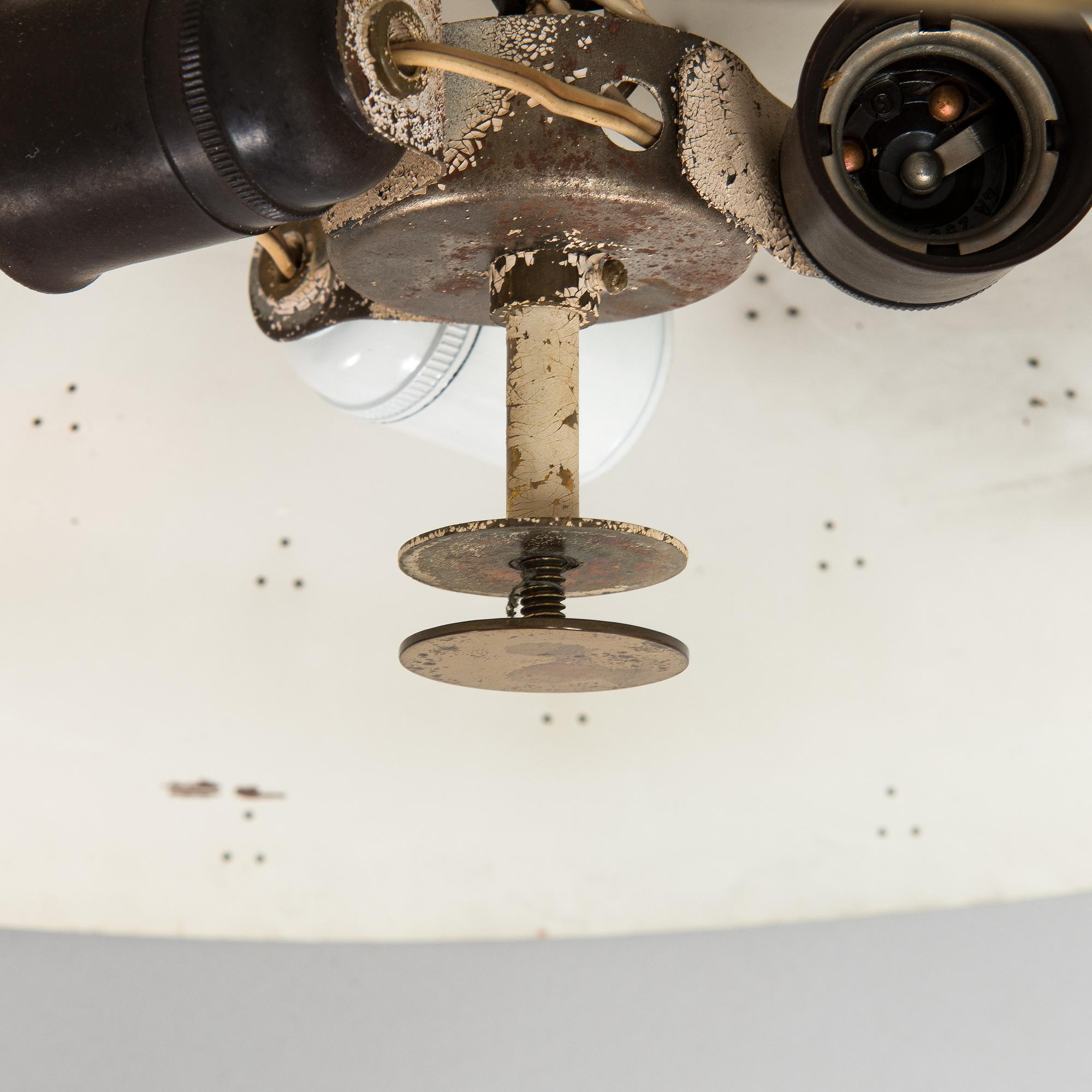 Paavo Tynell, A mid-20th century '1965 A' pendant light for Taito, Finland.