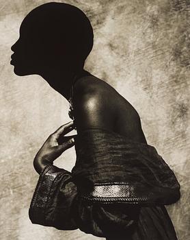 Albert Watson, 'Naomi Campbell, Palm Springs, 1989'.