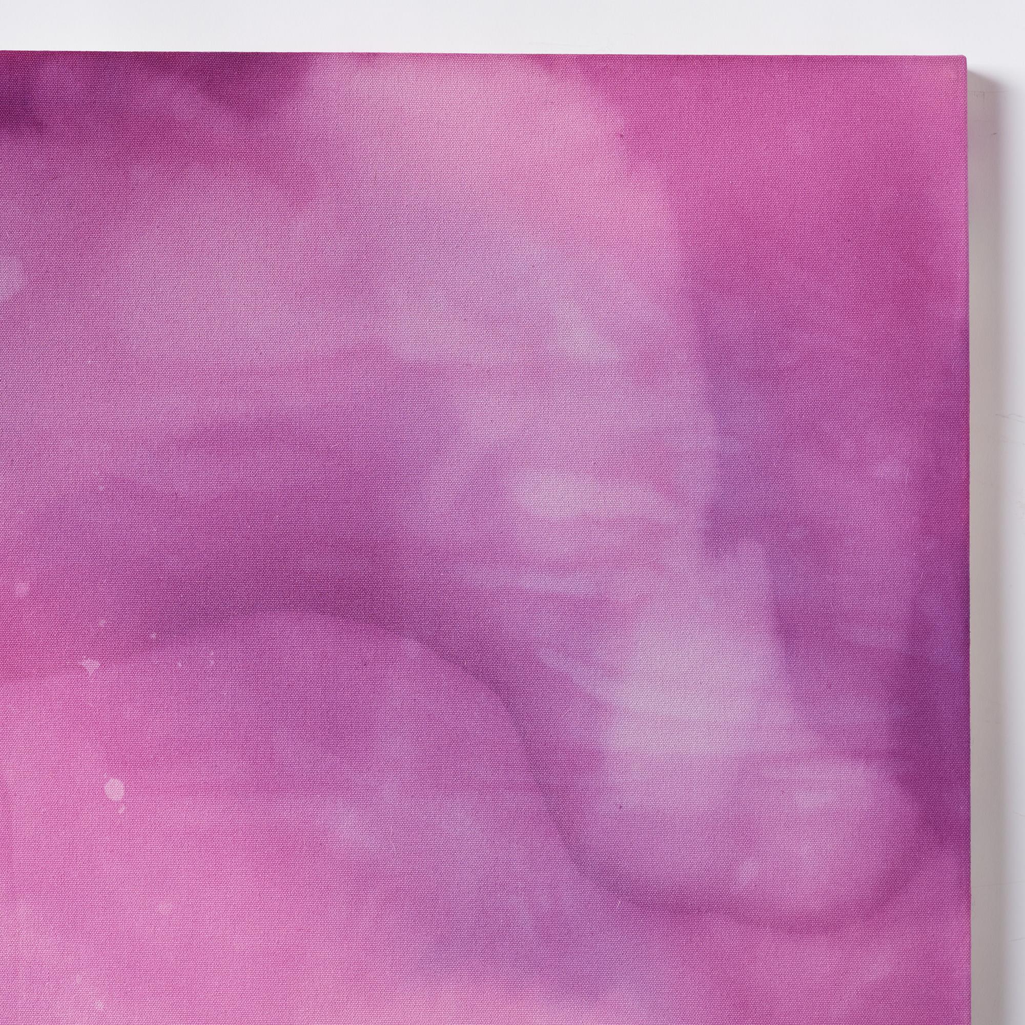 Patrick Hill, utförd 2007. Blyerts, gesso, svarta vinbär, lack på duk.