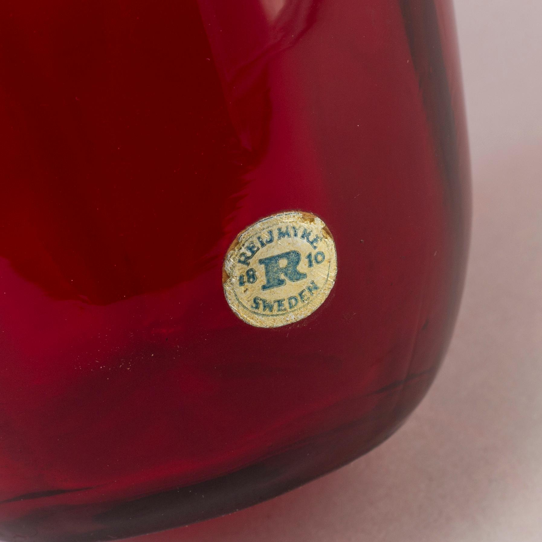 MONICA BRATT, bland annat, glas, 10 st Reijmyre.