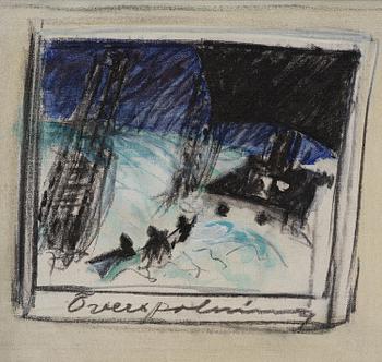 Gösta Werner, Marine motif.